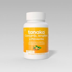Cúrcuma con jengibre y pimienta 60 Cápsulas