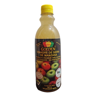 Vinagre de Sidra de Manzana Botella Pet x 500mL
