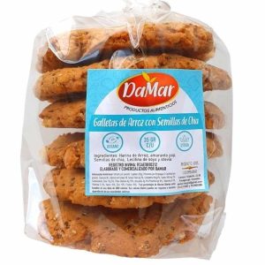 Galleta de Harina de Arroz con Semillas de Chia 210gr