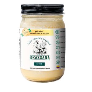 Grasa/enjundia de pato orgánica 500ml