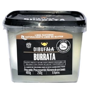 Queso Burrata de búfala 480gr