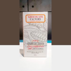 Chocolate blanco Light y Cacao 70% (blanco y negro) + Stevia 150gr
