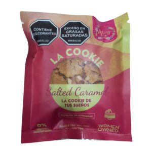 Galleta tipo New York Caramelo Salado 120gr