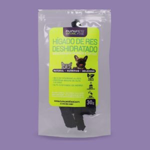 Hígado de Res Deshidratado 30gr