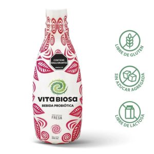 Bebida Probiótica Sabor Fresa 500ml