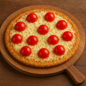 Pizza con Tomates Cherry